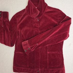 Rubbish XL Women's Red Corduroy Jacket